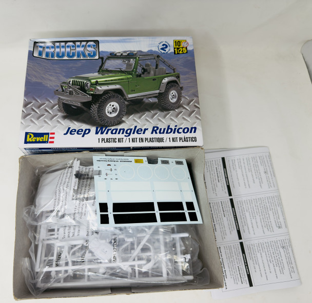 JEEP RUBICON, 1/25, OPEN BOX, REVELL