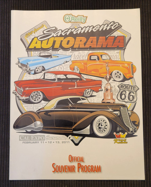 Sacramento Autorama Feb 2011 Cal Expo Official Souvenir Program