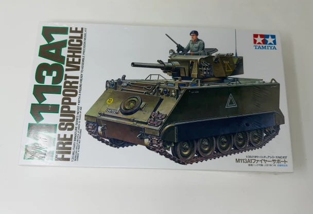 M113A1 FIRE SUPPORT VEHICLE, 1/35, SEALED BOX, TAMIYA