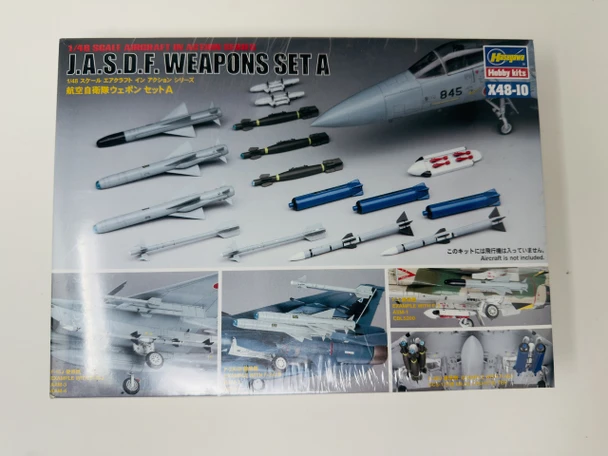 JASDF Weapons Set A, 1/48, SEALED BOX, HASEGAWA