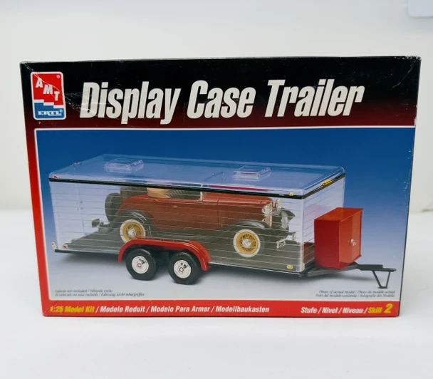 DISPLAY CASE TRAILER, 1/25, OPEN BOX, AMT ERTL