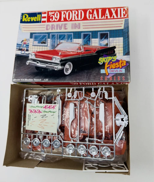 '59 FORD GALAXIE, 1/25, OPEN BOX, REVELL