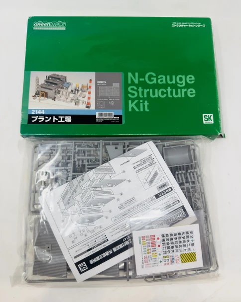 N GAUGE STRUCTURE KIT, 1/150, OPEN BOX, GREENMAX