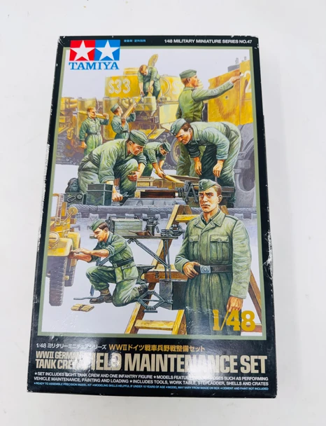 Military Miniatures, 1/48, OPEN BOX TAMIYA
