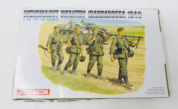 WEHRMAGHT INFANTRY, 1/35, OPEN BOX, DRAGON