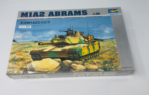 M1A2 ABRAMS, 1/35, SEALED BOX, TRUMPETER