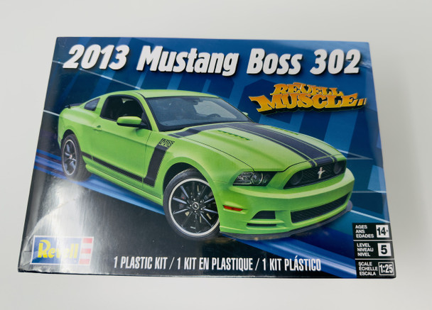 2013 MUSTANG BOSS 302, 1/25, SEALED BOX, REVELL