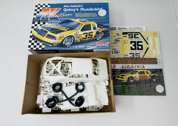 QUINCY'S THUNDERBIRD, 1/24, OPEN BOX, MONOGRAM