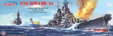USS Iowa BB-61 Big Battleship Plastic Model kit 1/535