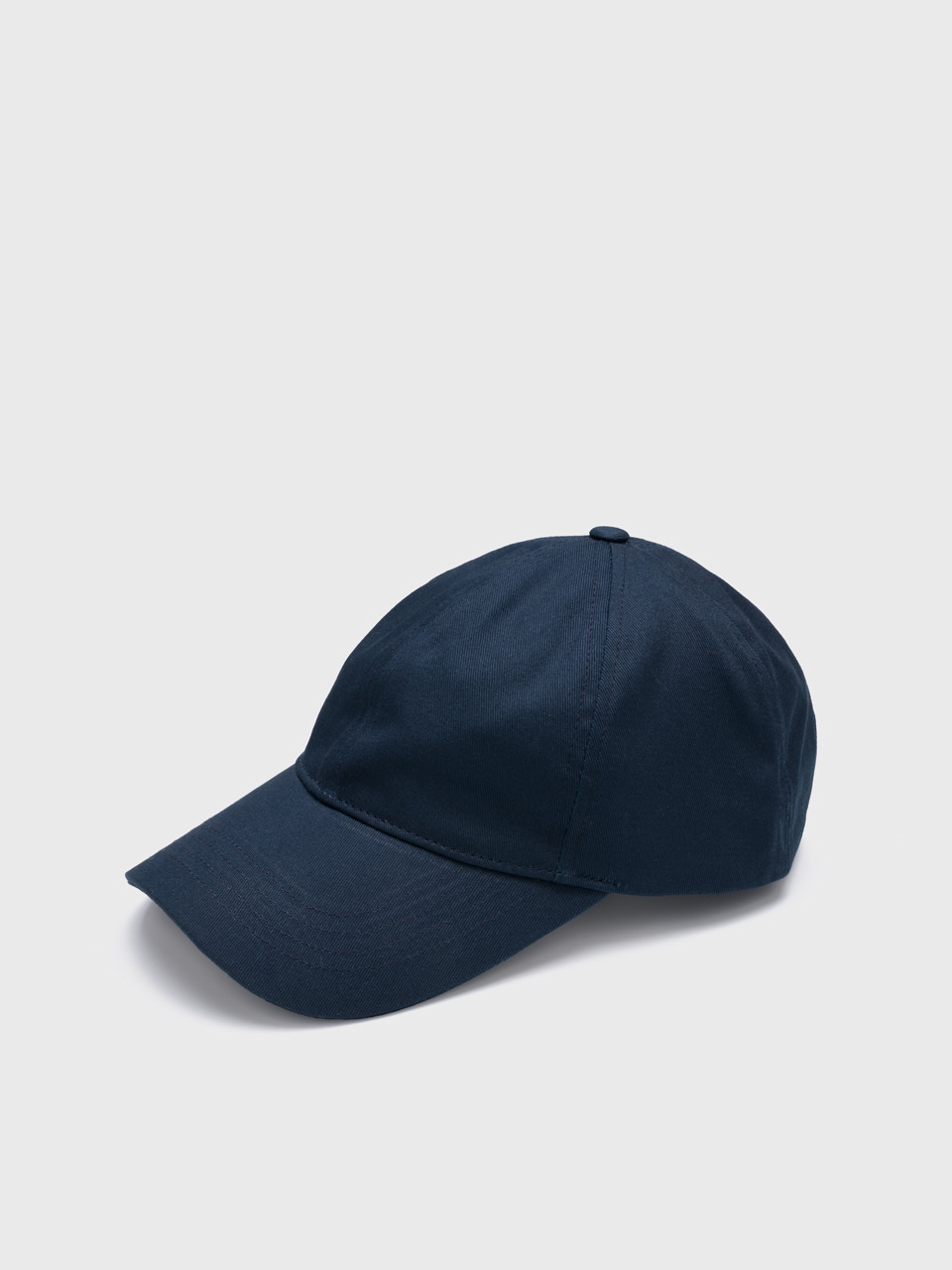 Men's Navy Blue Cotton Baseball Cap | Peter Christian