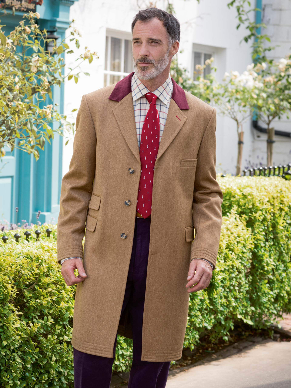 Oak Covert Coat | Peter Christian