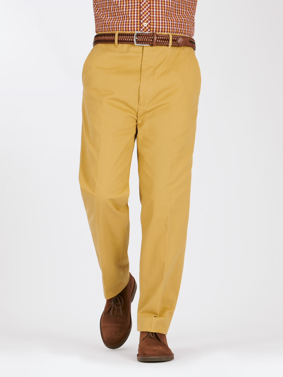 Oliver Spencer - Fishtail Stretch-Cotton Corduroy Trousers - Men - Yellow  Oliver Spencer