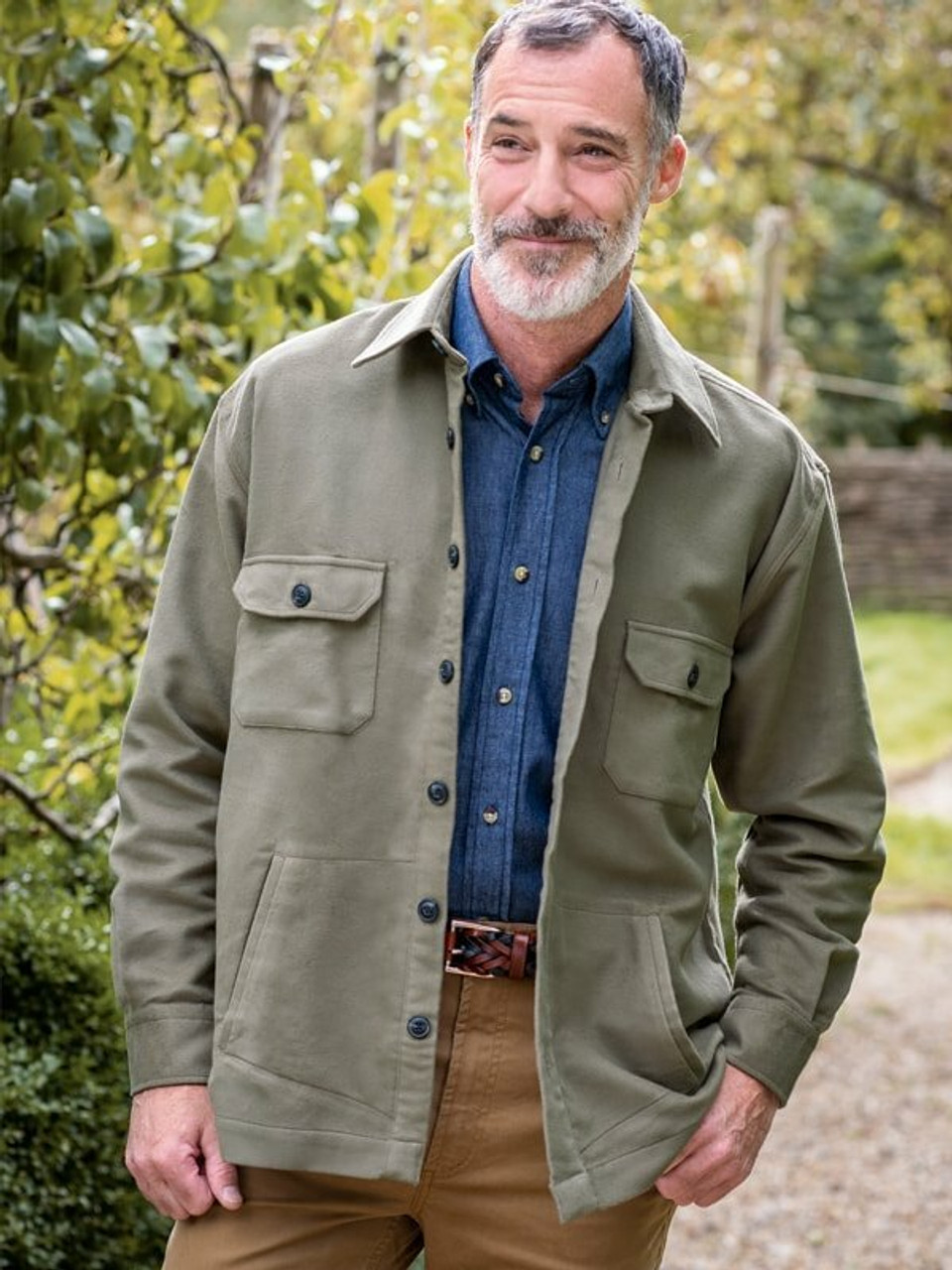 Cotton overshirt Clearance