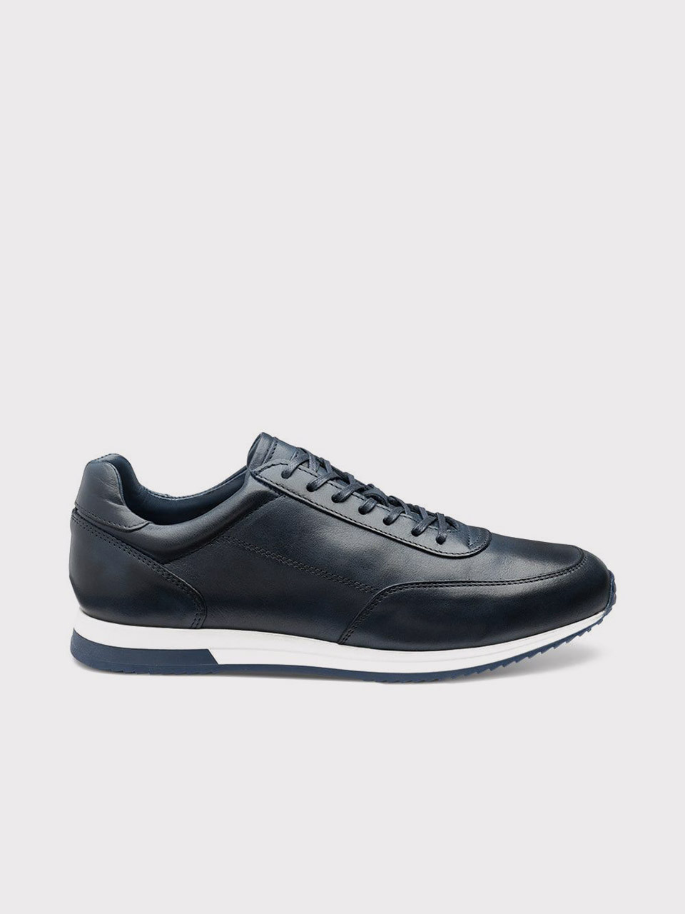 Navy Loake Bannister Trainer | Peter Christian