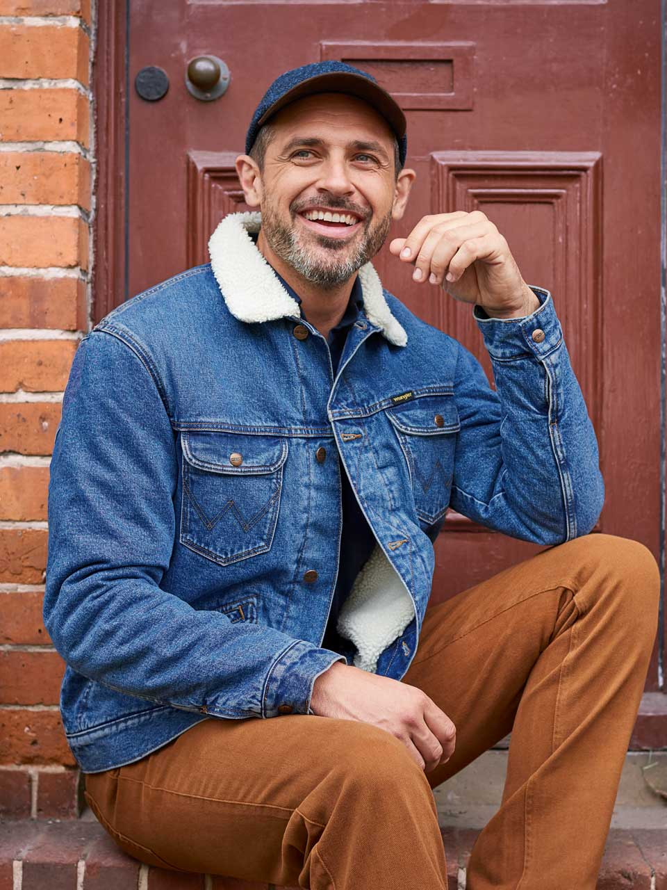 Jeans cap shop jacket