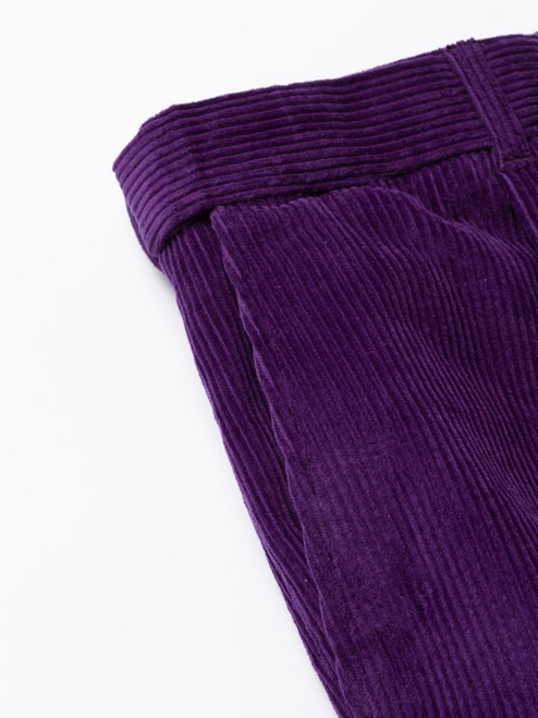 Purple corduroy trousers mens clearance