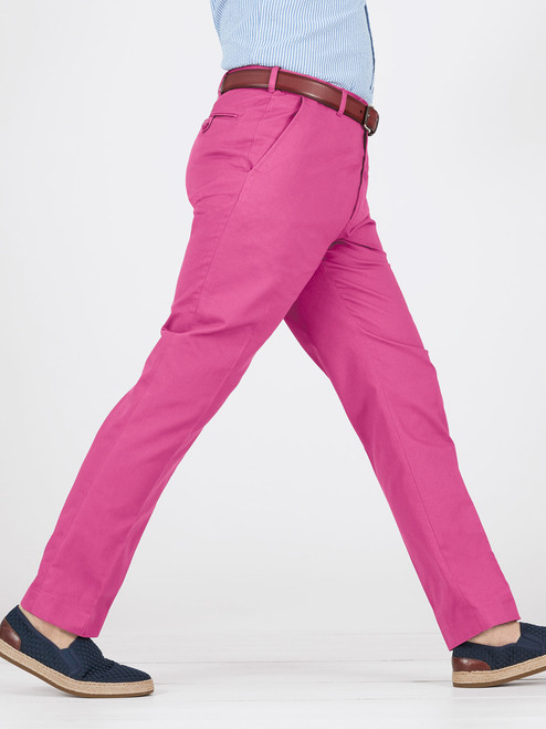 Pink Men Trousers  Buy Pink Men Trousers online in India