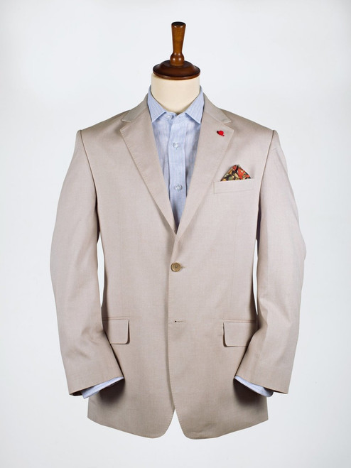 Men's Sand Summer Suit Jacket