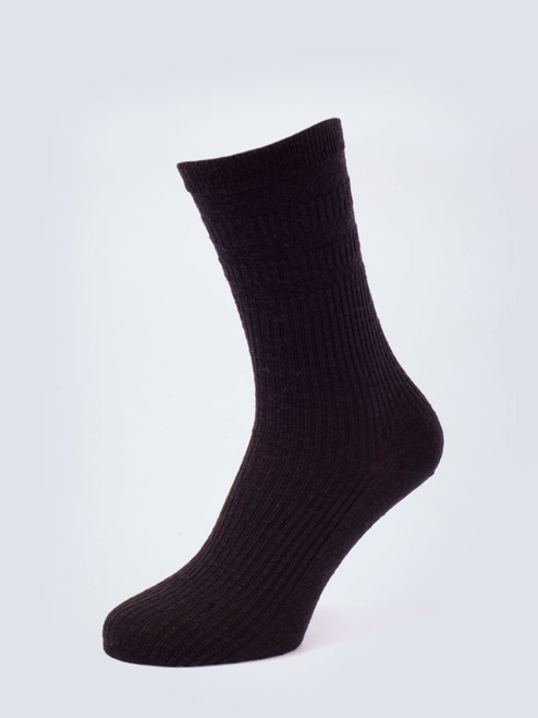 Black HJ Softop® Wool Rich Socks