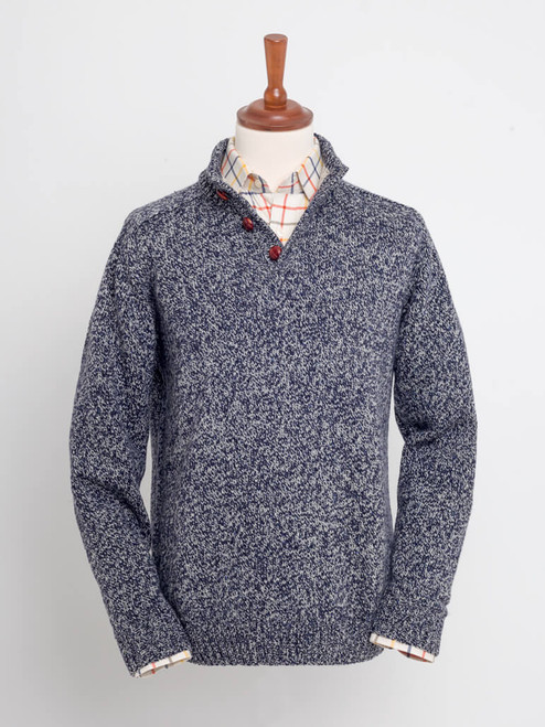 Knitwear - Button Neck Pullovers 