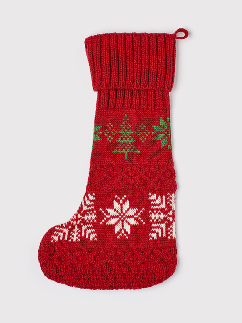 Merino Wool Christmas Stocking