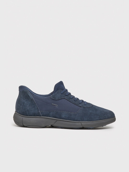 Geox Fastfit Slip-on Suede Trainers Side