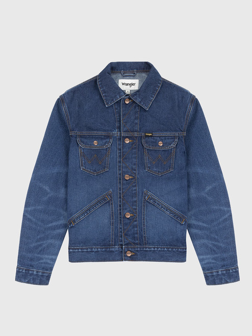 Wrangler sales denim waistcoat