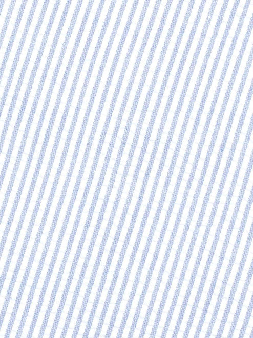 Blue Striped Seersucker Suit Trousers fabric