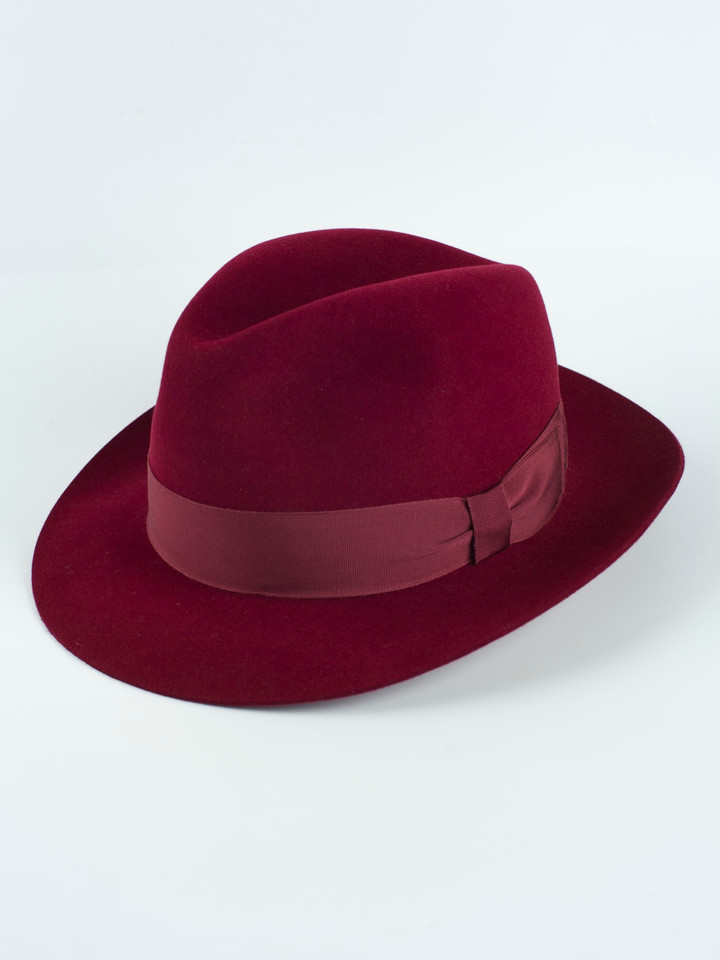 Tan Brown Haydock Fur Felt Hat | Peter Christian