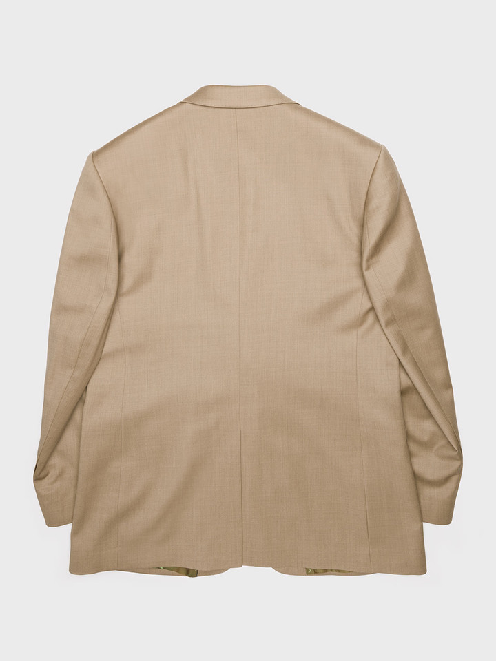 Sand  Voyager Lounge Suit Jacket Back