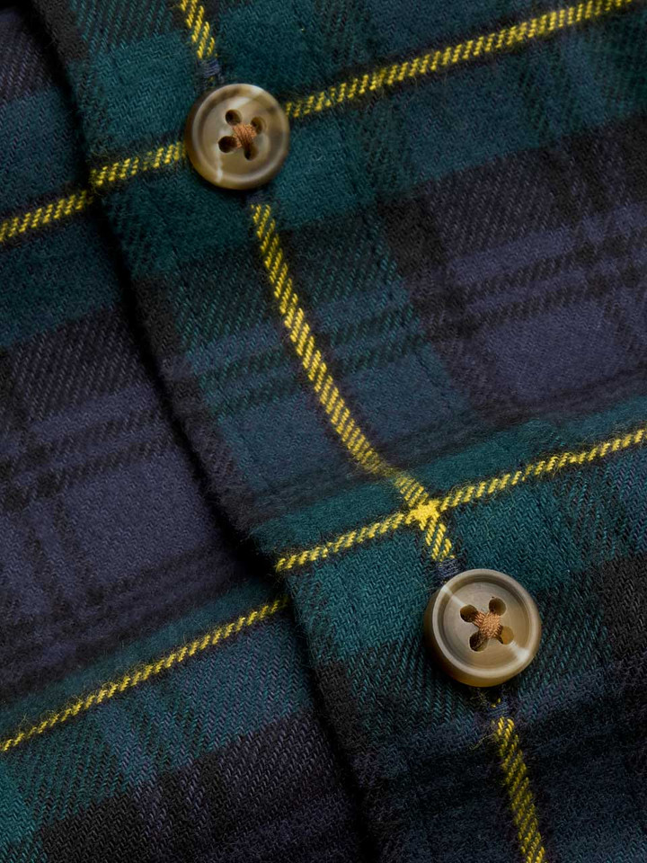 Tartan Shirt Close Up