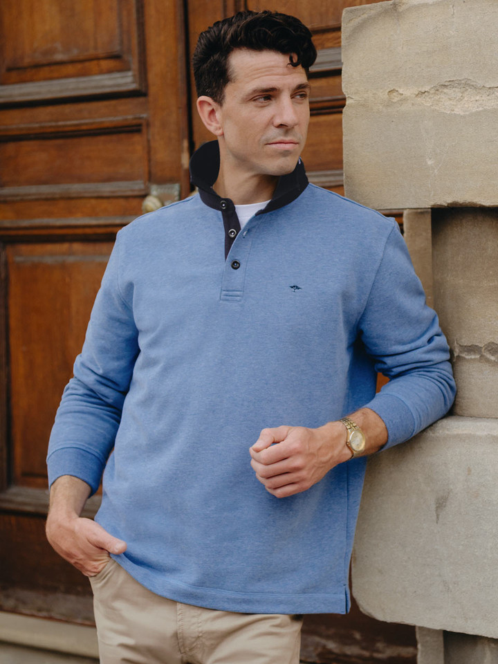 Blue Rugby Sweatshirt
