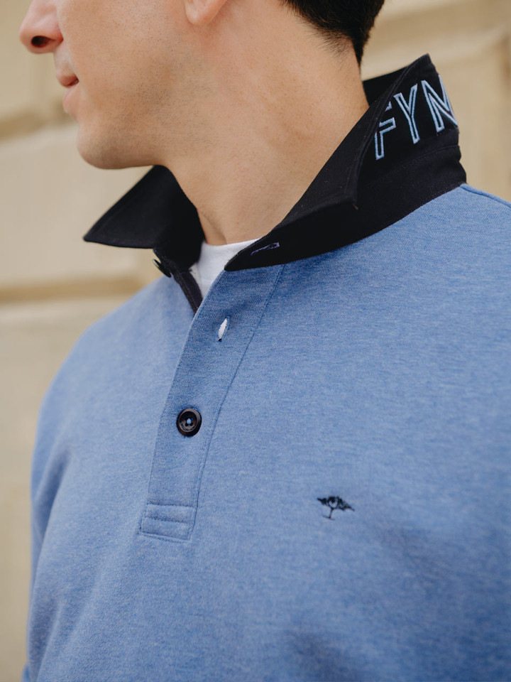 Blue Rugby Sweatshirt