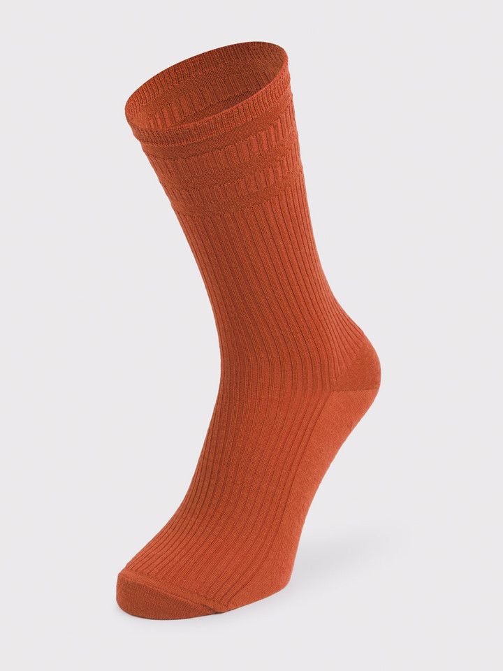 Rust Bamboo Socks