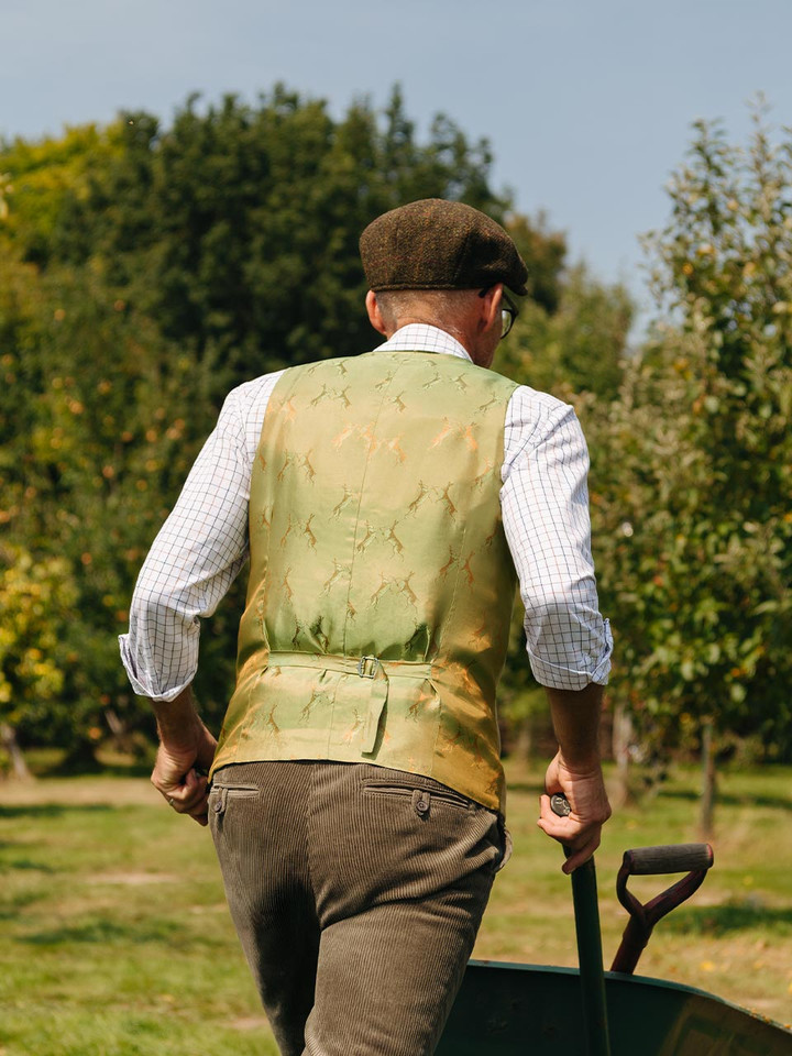 Bignose & Beardy Signature Look - Moleskin Waistcoat Lining