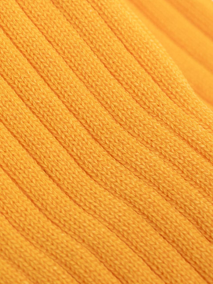 Colourful 6 Pair Sock Box - Gold Detail