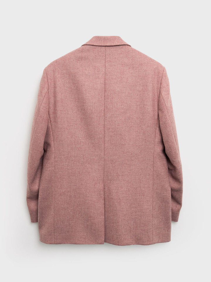 Rose Lightweight Tweed Jacket Back Flat