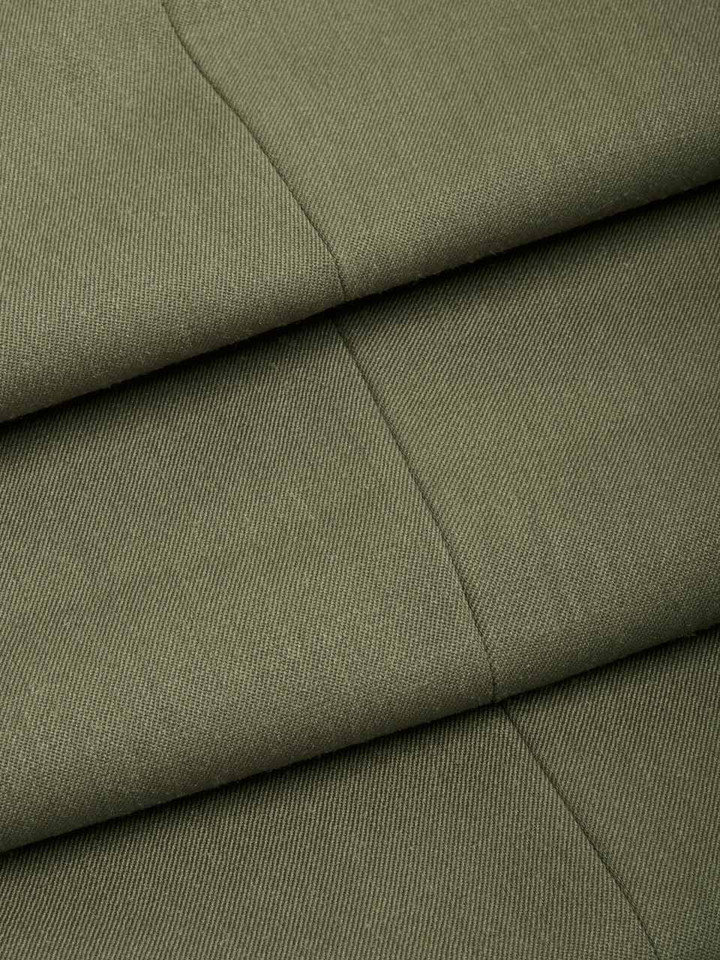 Mens Loden Deluxe Wool & Silk Trousers Fabric Details