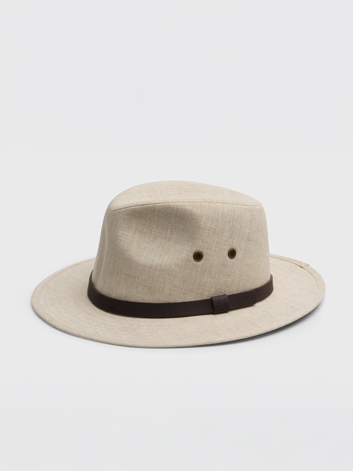 Linen Safari Hat