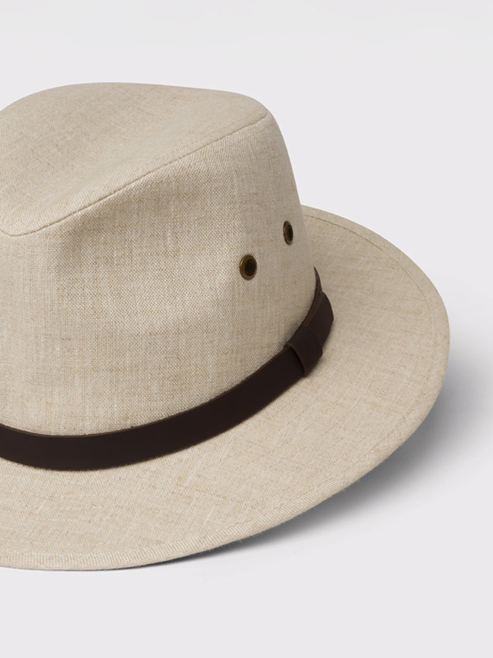 Linen Safari Hat