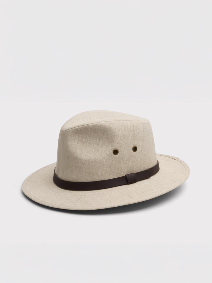 Linen Safari Hat