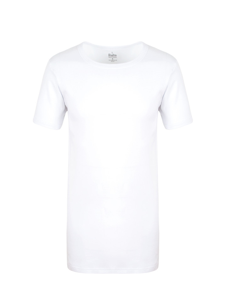 White Interlock Cotton T-Shirt