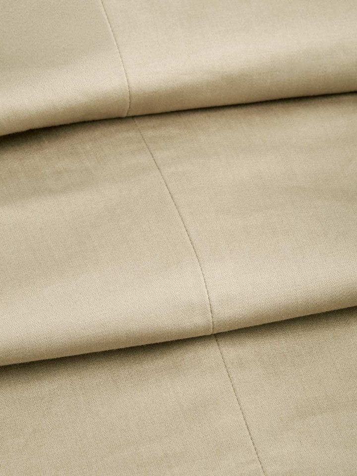 Mens Sand Slim Fit Elevated Chinos Fabric Swatch