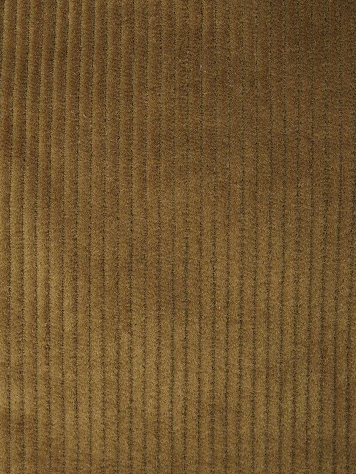 Mens Fawn Cord Flat Cap Fabric Closeup