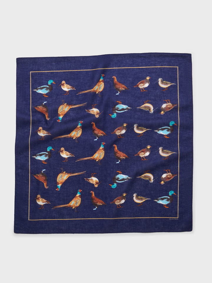 Mens Navy Game Birds Giant Hank
