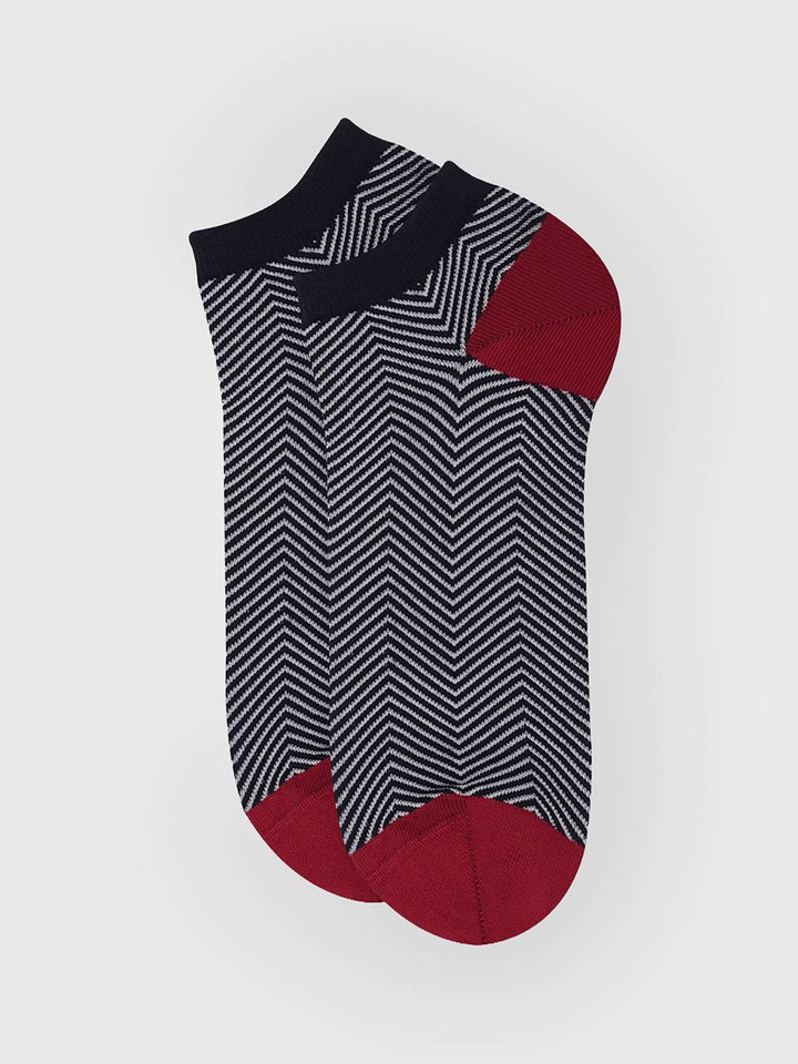 Black Lux Taylor Trainer Socks