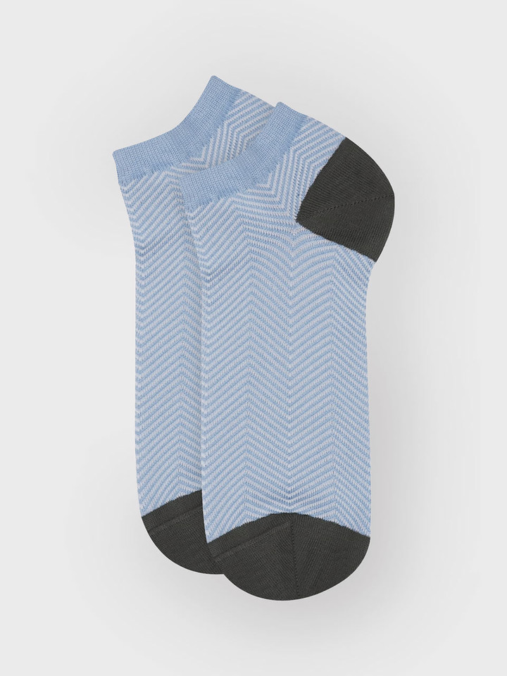 Mens Sky Lux Taylor Trainer Socks