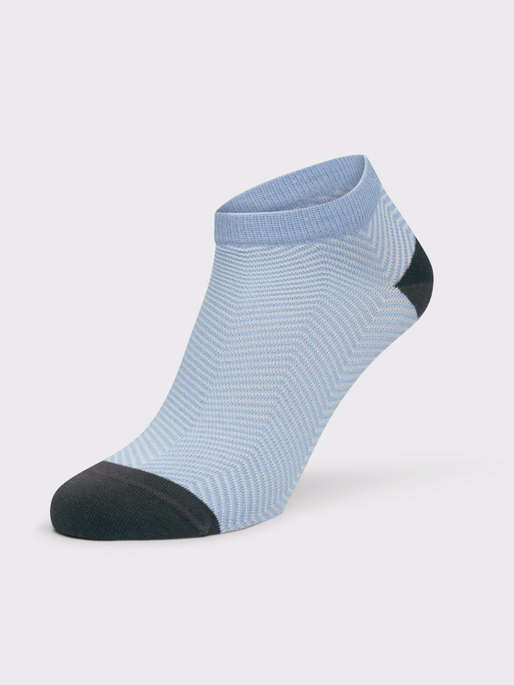 Mens Sky Lux Taylor Trainer Socks