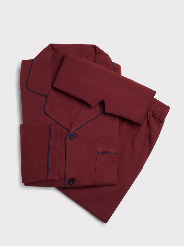 Mens-Pyjamas-Burgundy-MP27-Pair.