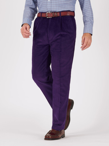 Lilac hot sale corduroy trousers